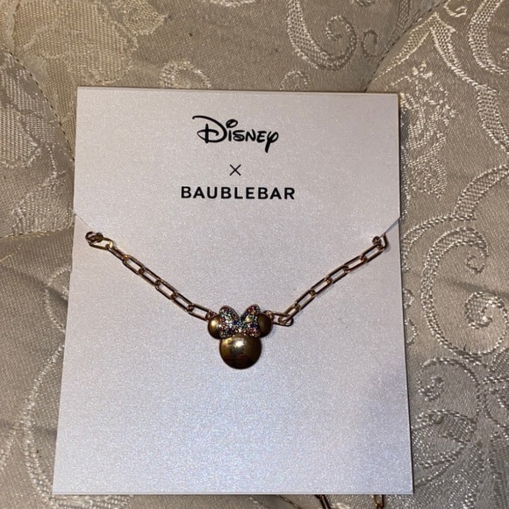 Disney Baublebar Minnie necklace